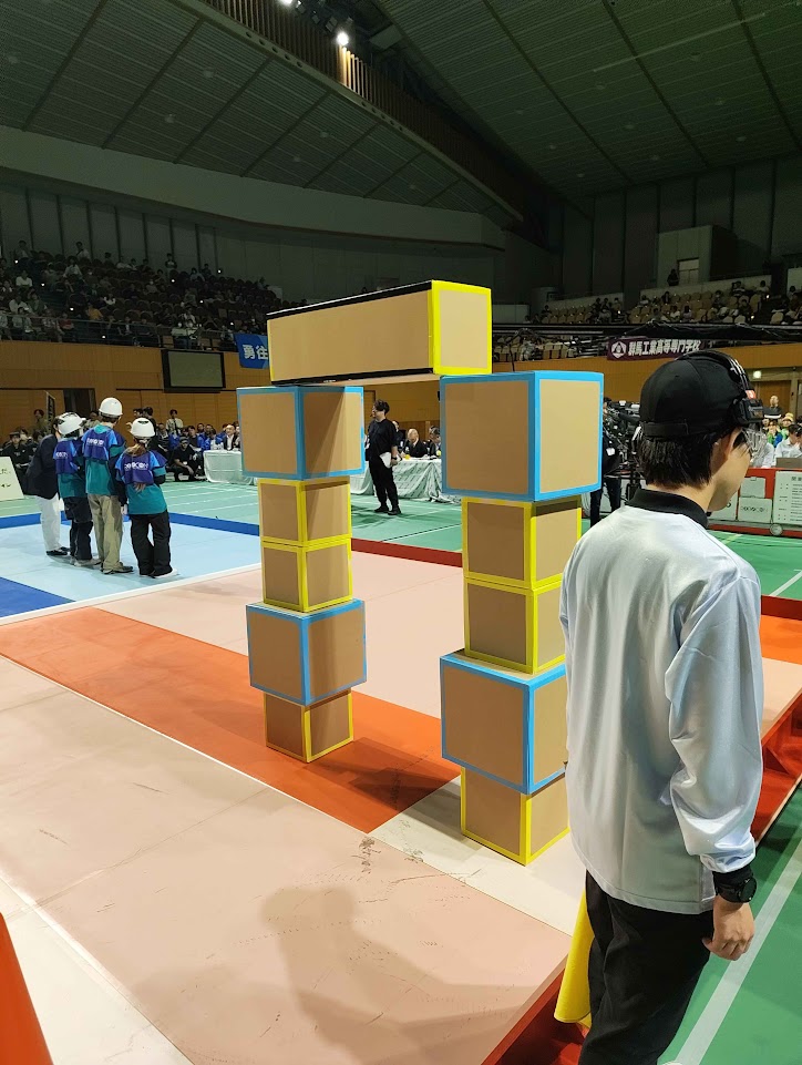 高専ロボコン2025 関東甲信越地区大会の最高得点を記録したときのゲート